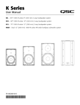 QSC K10 User manual