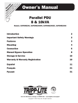 Tripp Lite 8 and 10kVA Parallel PDUs Owner's manual