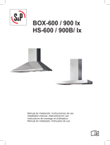 Soler & Palau BOX-600 INOX N Installation guide