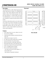 Transcend JM467D643A-60 Datasheet