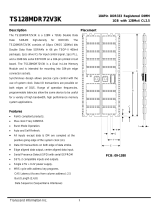 Transcend TS128MDR72V3K Datasheet