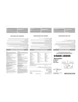 Black & Decker CO85BM User manual