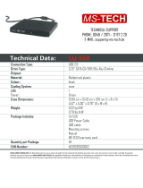 MS-Tech LU-550 Datasheet