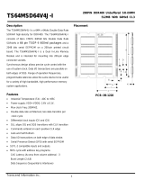 Transcend TS64MSD64V4J-I Datasheet