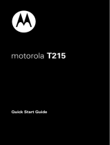Motorola T215 Datasheet