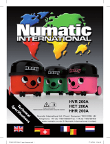 Numatic HVR200AGE User manual