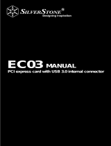SilverStone EC03 User manual