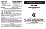 Lasko MODEL 5115 User manual