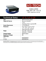 MS-Tech LF-3 Datasheet