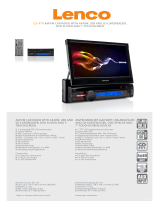 Lenco CS-470 DVD Datasheet