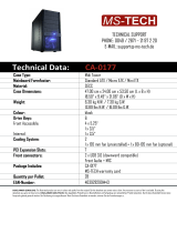 MS-Tech CA-0177 Datasheet