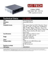 MS-Tech LU-198S Datasheet