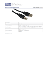 Cables Direct CDL-103 Datasheet