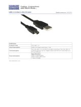 Cables Direct CDL-062-1.0 Datasheet