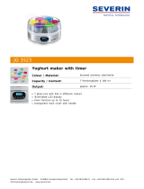 SEVERIN JG 3523 Datasheet