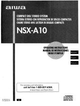 Aiwa NSX-A10 User manual