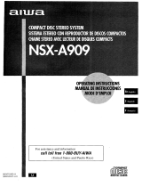 Aiwa NSX-A909 User manual