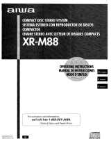 Aiwa XR-M88 User manual
