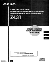 Aiwa Z-L31 User manual