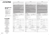 Alpine MRP-F256 Owner's manual