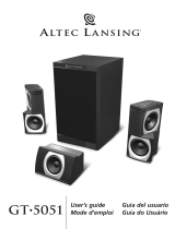 Altec Lansing GT5051 User manual