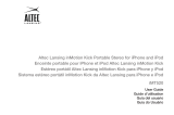 Altec Lansing IN MOTION IMT520 User manual