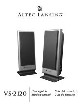 Altec Lansing VS2120 User manual