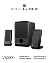 Altec Lansing XA2021 User manual