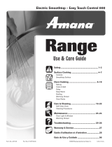 Amana AER5845RAS21 User manual