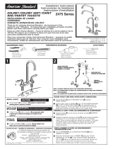 American Standard Colony/Colony Soft/Cadet Bar/Pantry Faucets User manual