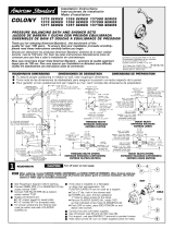 American Standard 1375SS User manual