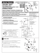 American Standard T675.507 User manual