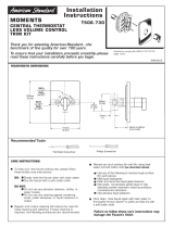 American Standard Moments T506.730 User manual