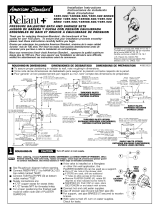 American Standard T495.500 User manual