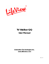 Animation Tech LifeView LifeView TV Walker QQ User manual