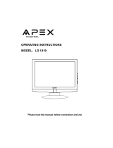 Apex Digital LD1919 User manual