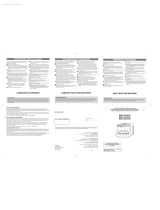 Applica WHC21 User manual