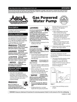 Aqua PRO GPH550PRO User manual