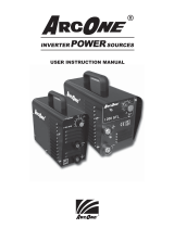 ArcOne Inverter Power Sources User manual