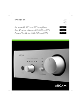 Arcam P75 User manual