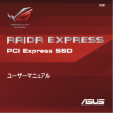 Asus RAIDR Express PCIe SSD User manual