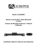 Audiovox Aca200w User manual