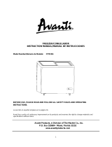 Avanti CF211G User manual