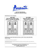Avanti Refrigerator WBV19DZ User manual