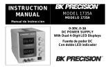 B&K 1735A User manual