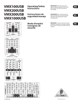 Behringer VMX200USB User manual