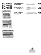 Behringer Mixer PMP4000 User manual