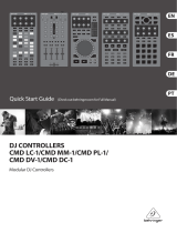 Behringer CMD LC-1 Quick start guide