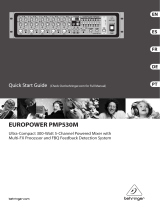 Behringer EUROPOWER PMP530M User manual