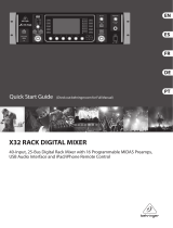 Behringer X32 DIGITAL MIXER User manual